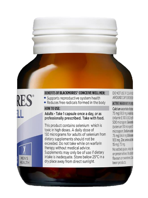 Blackmores - Conceive Well Men 28 Viên Nén  - Hàng Auth Từ Úc