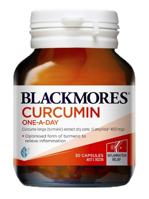 Blackmores - Curcumin One A Day 30 Viên Nang -  Hàng Auth Từ Úc