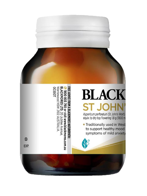 Blackmores - St John's Wort 1800mg 90 Viên Nén - Hàng Auth Từ Úc