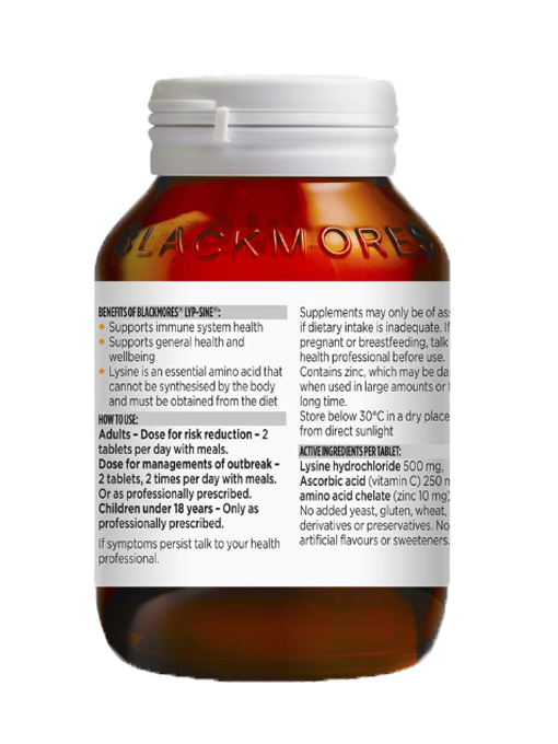 Blackmores - Lyp-Sine 100 Viên Nén - Hàng Auth Từ Úc