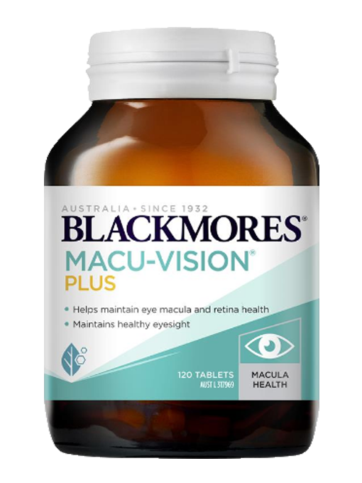 Blackmores - Macu Vision Plus 120 Viên Nén - Hàng Auth Từ Úc