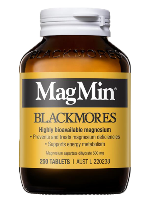 Blackmores - Magmin 500mg 250 Viên Nén -  Hàng Auth Từ Úc