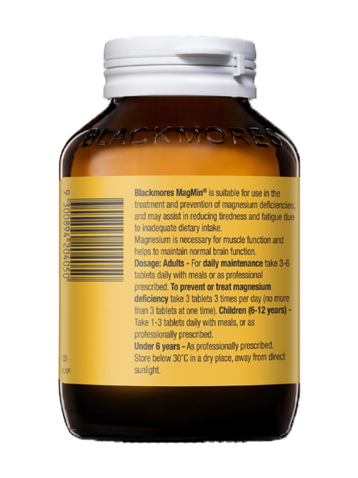 Blackmores - Magmin 500mg 250 Viên Nén -  Hàng Auth Từ Úc