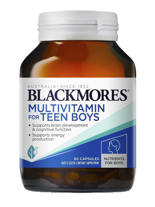 Blackmores - Multivitamin for Teen Boys 60 Viên Nang - Hàng Auth Từ Úc