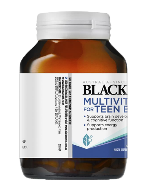 Blackmores - Multivitamin for Teen Boys 60 Viên Nang - Hàng Auth Từ Úc