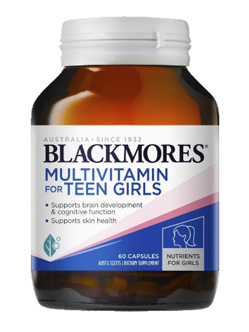 Blackmores - Multivitamin for Teen Girls 60 Viên Nang - Hàng Auth Từ Úc