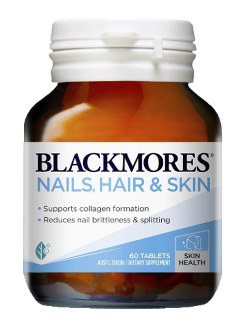 Blackmores - Nails Hair & Skin 60 Viên Nén - Hàng Auth Từ Úc 