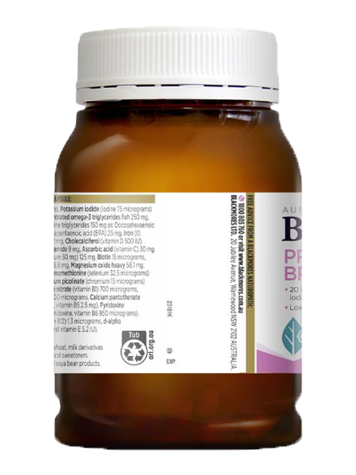 Blackmores - Pregnancy and Breastfeeding Gold 180 Viên Nang - Hàng Auth Từ Úc