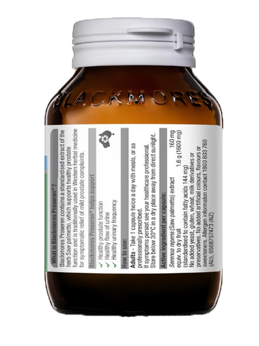 Blackmores - Proseren 120 Viên Nang - Hàng Auth Từ Úc