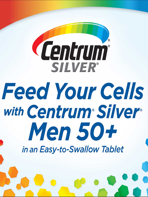 Centrum - Silver Men 50+ 275 Viên Nén - Hàng Auth Từ Mỹ