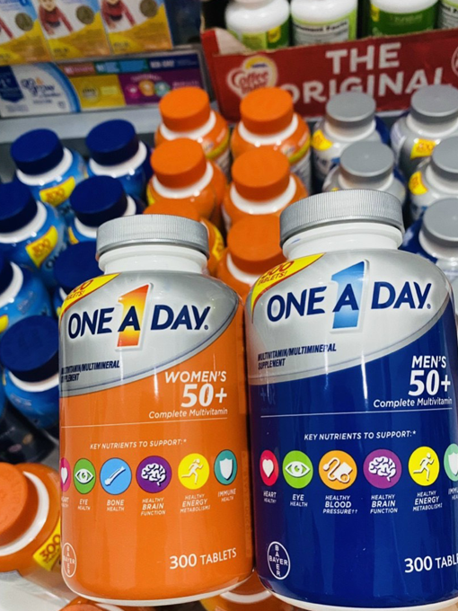 One A Day - Women's 50+ Multivitamin 300 Viên Nén - Hàng Auth Từ Mỹ